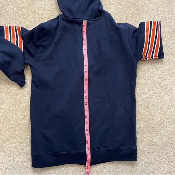 NFL Team Apparel Chicago Bears Hoodie Sweatshirt Youth Large 14/16 Full Zip - Picture 6 of 7